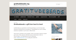 Desktop Screenshot of gratitudebeads.org